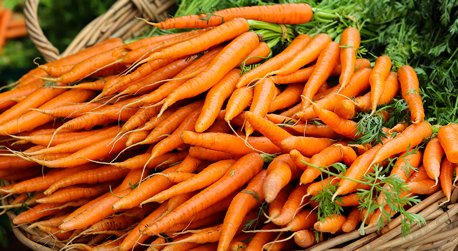 Bunched carrot