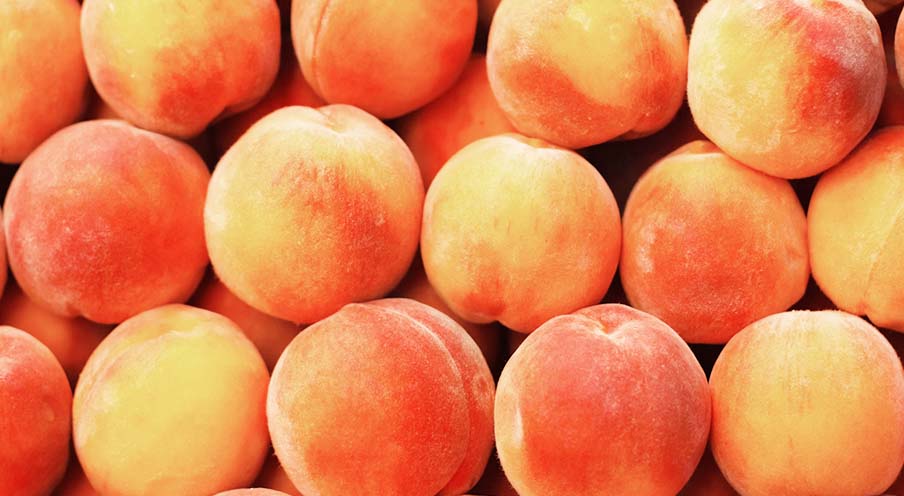 Peaches white